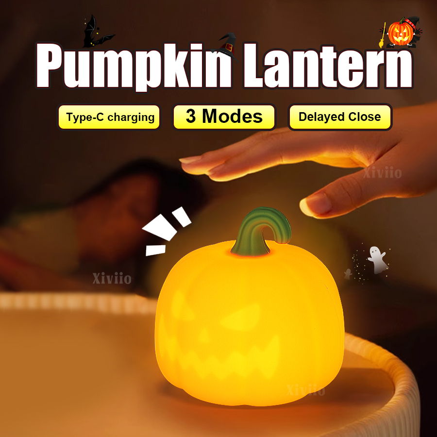Diy Halloween Electronics - Lâmpada de abóbora de silicone super