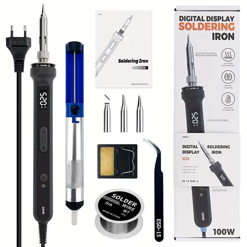 Diy Electronics For Home - Kit de ferro de solda digital