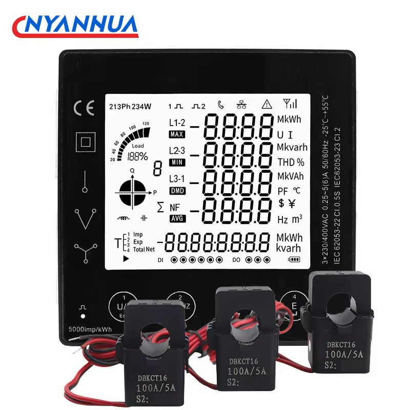 Diy Electronics Store - Medidor de Consumo de Energia Trifásico