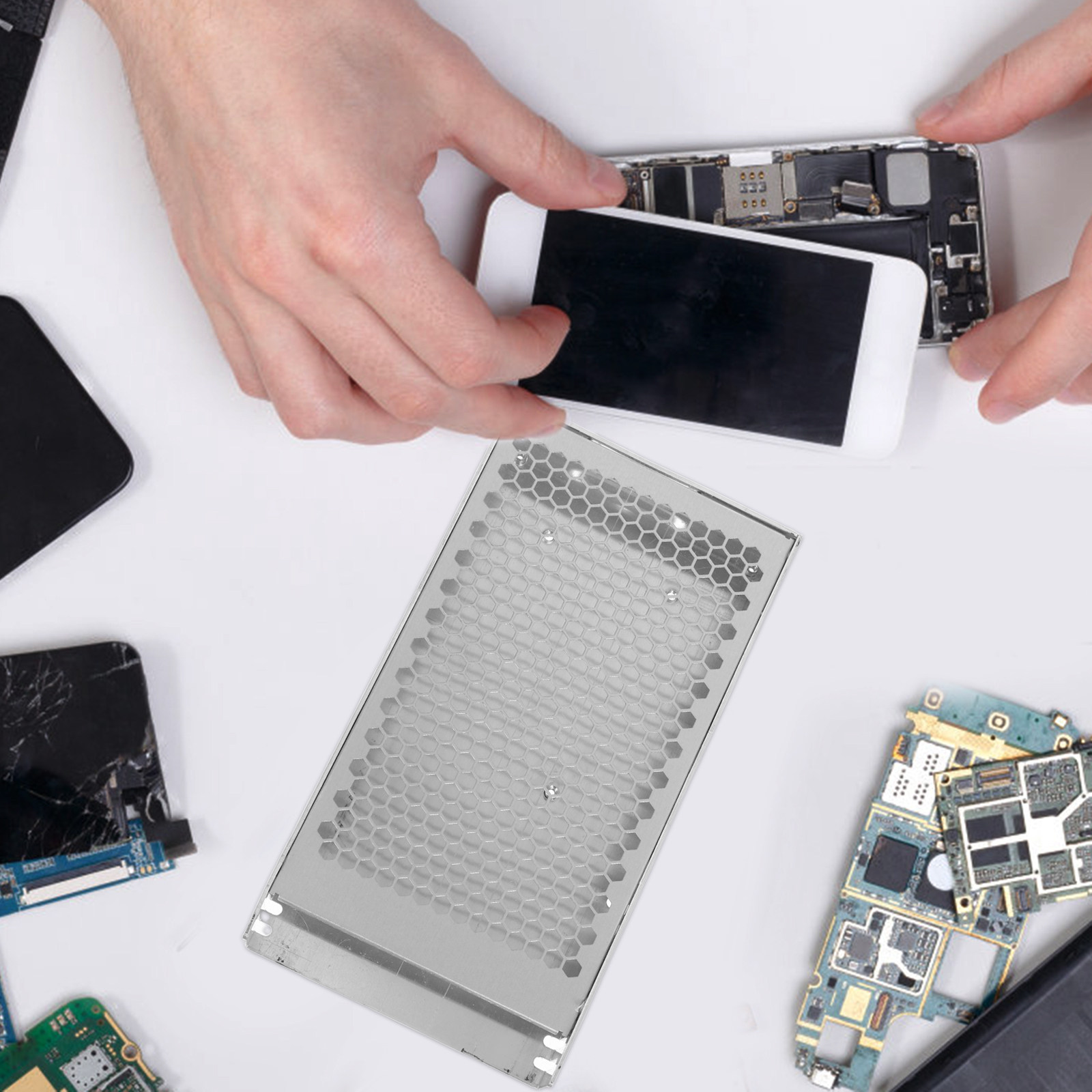 Diy Electronic - Caixa de Alumínio para Fonte de