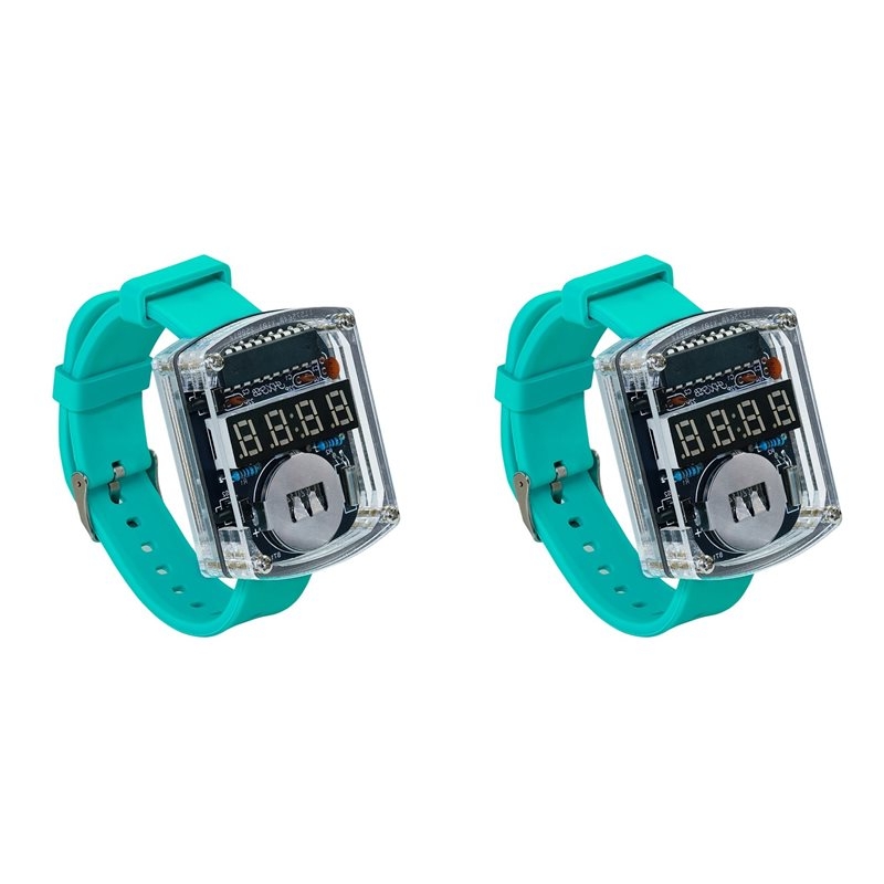 Diy Electronics Watch - Kit Eletrônico DIY de Relógio LED