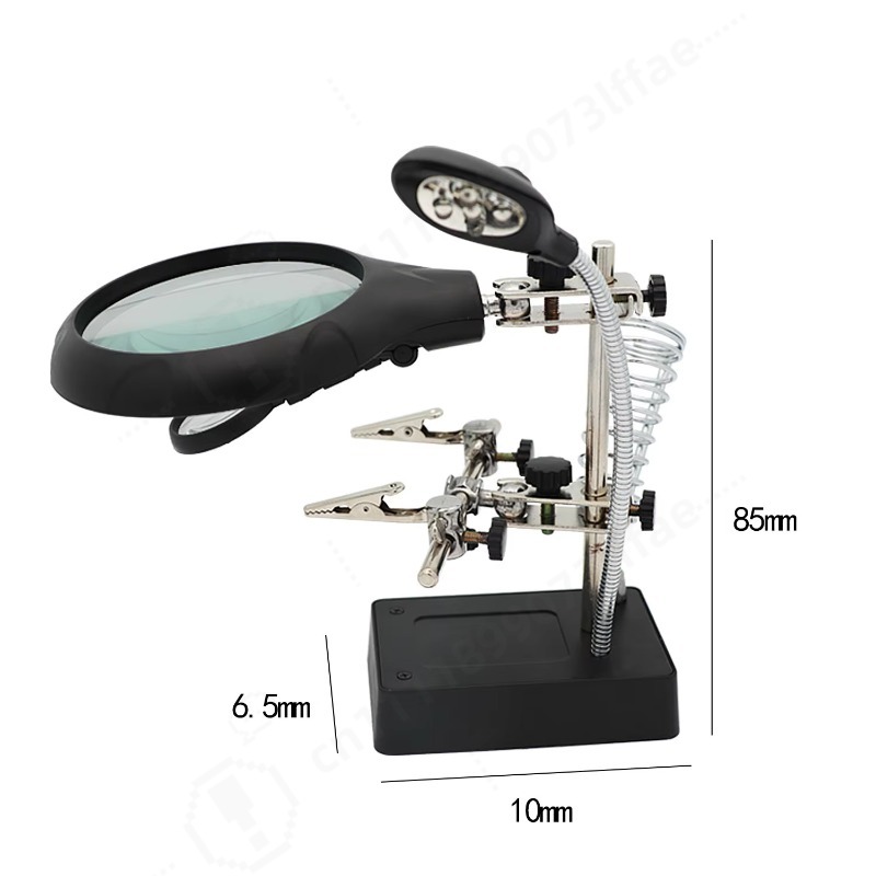 Lupa de Soldagem 10X com Luz L - Diy Electronics Workbench avaliação e preço