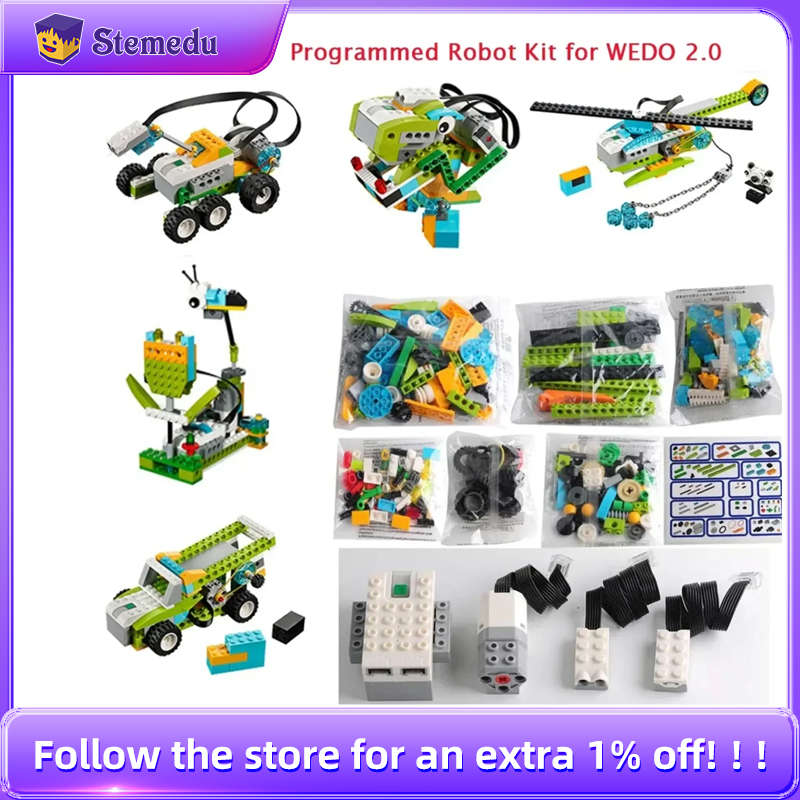 STEM We-do2.0 45300 Core Kit d - Diy Electronics For Home avaliação e preço
