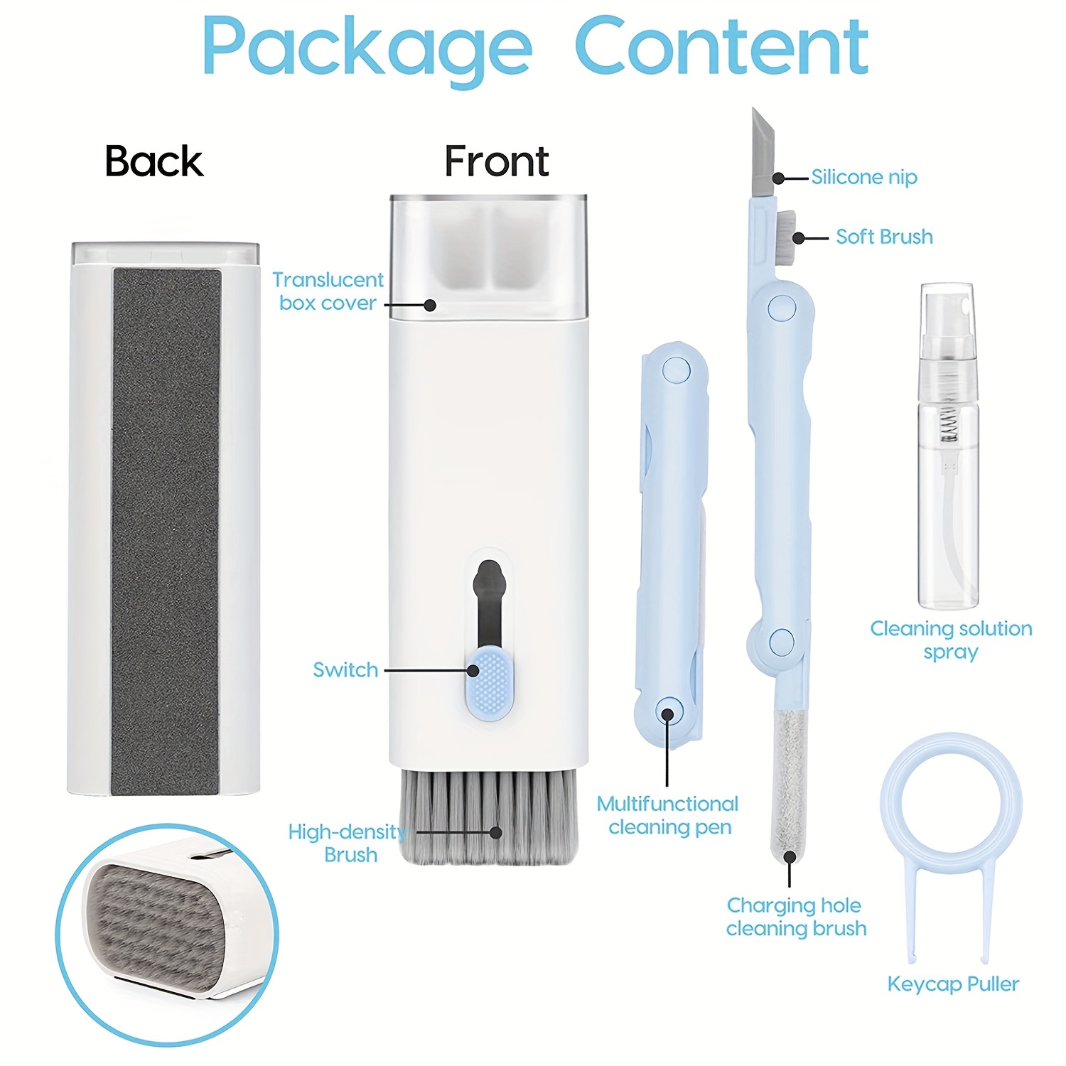 Kit de Limpeza Eletrônico 7 em - Diy Electronics For Home avaliação e preço
