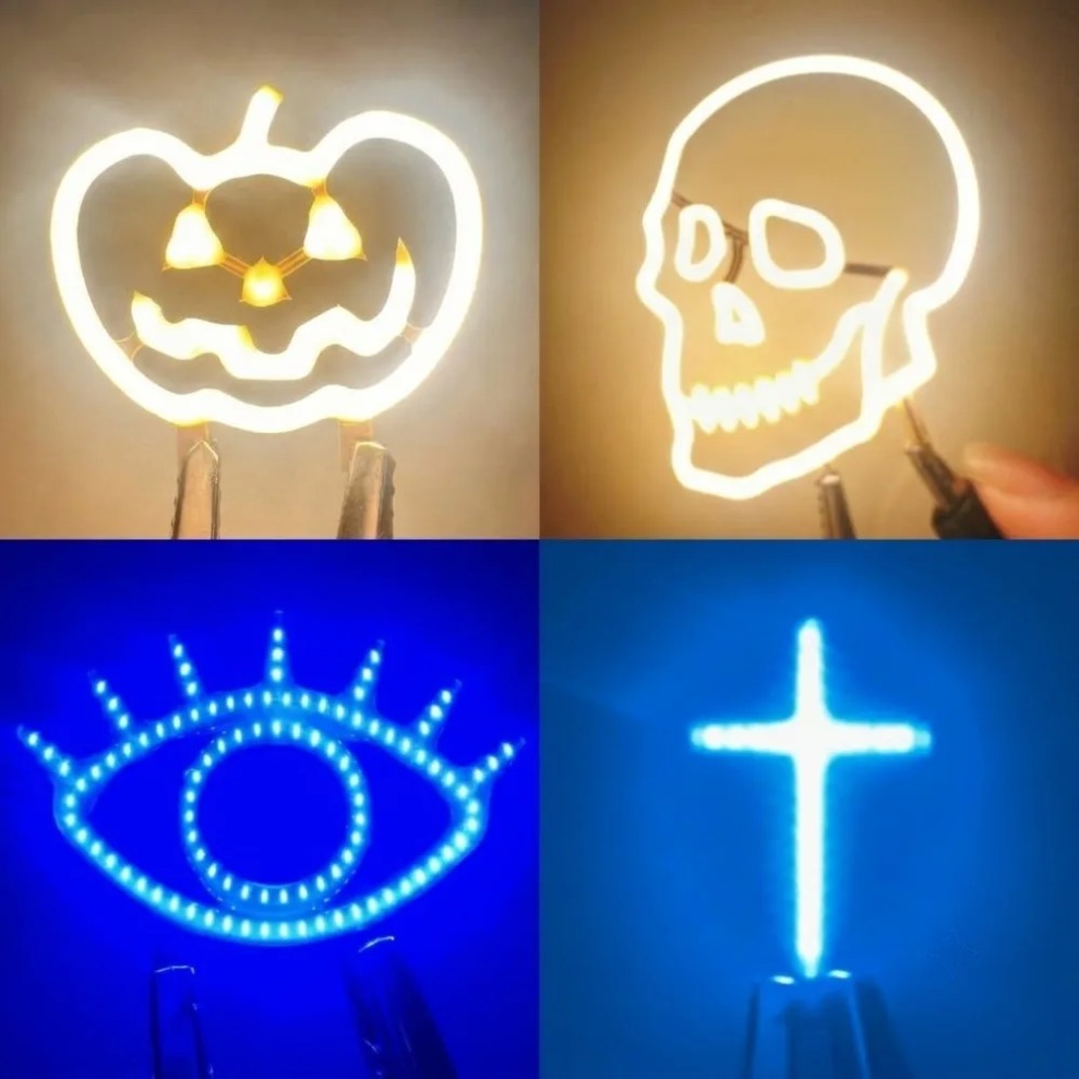 Filamento LED Emissor de Luz 3 - Diy Halloween Electronics avaliação e preço