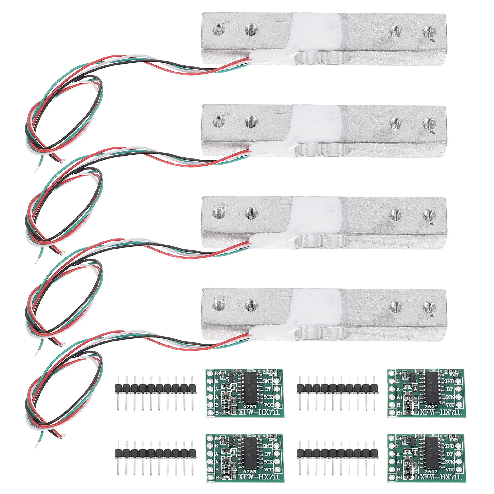 4 Peças de Módulo de Balança d - Diy Electronics Load Cell avaliação e preço