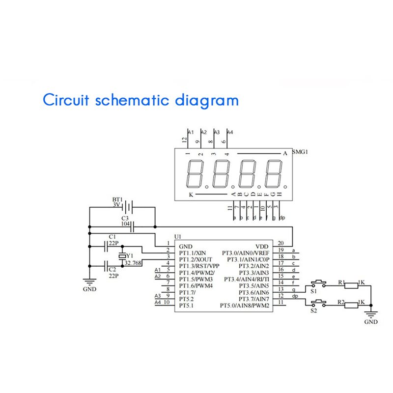 Kit Eletrônico DIY de Relógio  - Diy Electronics Watch avaliação e preço
